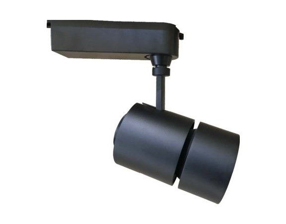 Resturant black color cob led 30W tracklighting